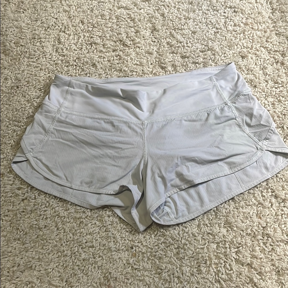Lululemon Athletica Light Gray Shorts